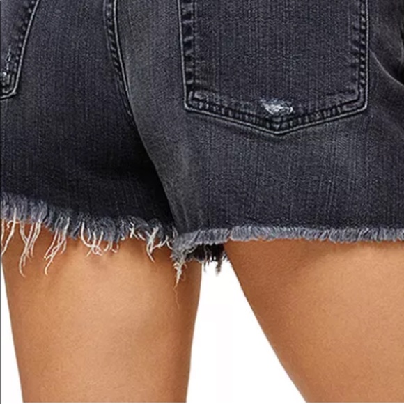 7 For All Mankind NWOT Monroe High Rise Cut off Jeans short - Picture 4 of 7